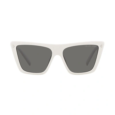 Prada Pr21zs  Polarizzato Sunglasses In White