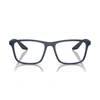 Prada Linea Rossa Ps 01qv Tfy1o1 Gomma Blu Glasses In Gray