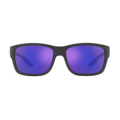 Prada Ps01ws  Polarizzato Sunglasses In Blue