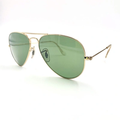 Ray Ban Aviator Rb 3025 Sunglasses In Gold