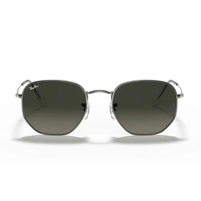 Ray Ban Ray-ban  Hexagonal Rb3548n Sunglasses In Metallic