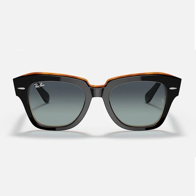 Ray Ban Ray-ban  Rb2186 State Street Sunglasses In Black