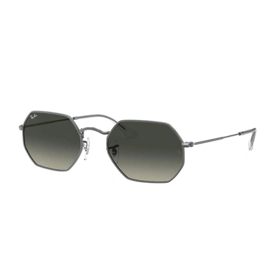 Ray Ban Rb3556n Octagonal Sunglasses In Nero