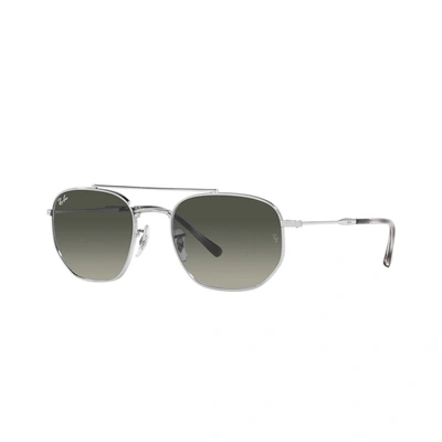 Ray Ban Ray-ban Unisex Sunglasses, Rb3707 In Silver-tone