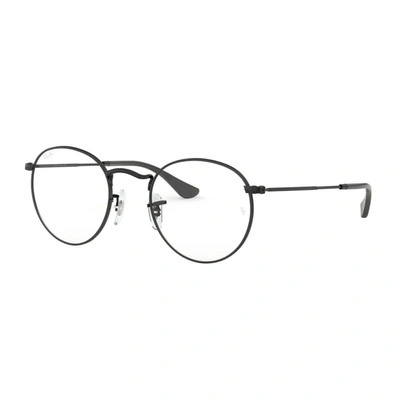 Ray Ban Round Metal Rx 3447v Glasses In Silver