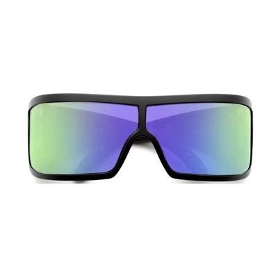 Retrosuperfuture Bones Obsidian Black Sunglasses