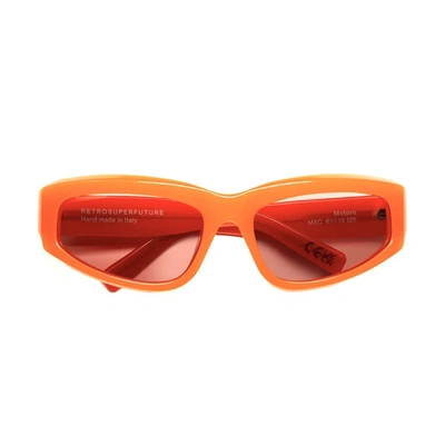 Retrosuperfuture Motore Juice Mxc Sunglasses In Arancione