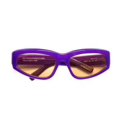 Retrosuperfuture Motore Hentai M5x Sunglasses In Viola