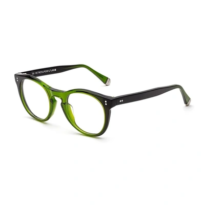 Retrosuperfuture Super Numero 28 Eyeglasses In Green