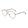 Retrosuperfuture Super Numero 34 Glasses In Rose Gold