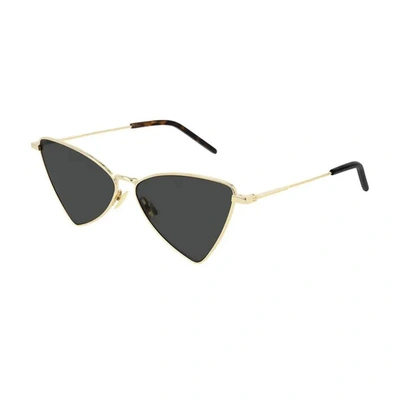Saint Laurent Sl 303 Jerry Sunglasses In Gold