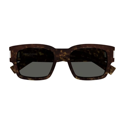 Saint Laurent Sl 617 002 Sunglasses In Marrone