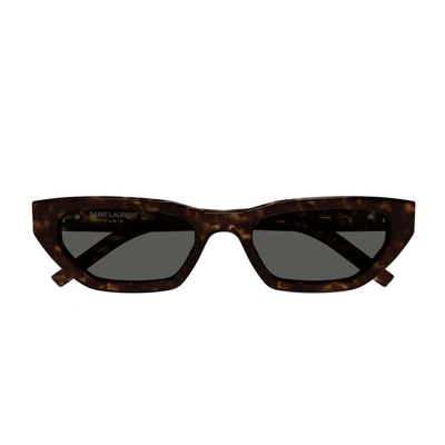 Saint Laurent Sl M126 Sunglasses In Black