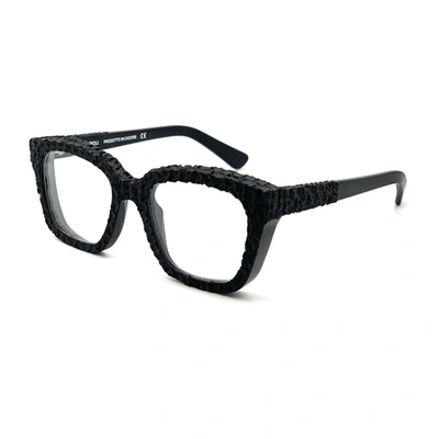 Toffoli Costantino Tblack Lunare Eyeglasses In Black