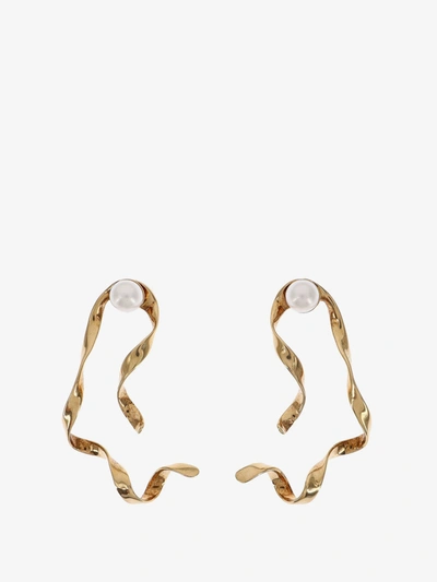 Dries Van Noten Earrings In Gold