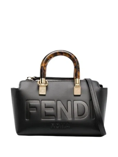 Fendi By The Way Mini Tote Bag In Black
