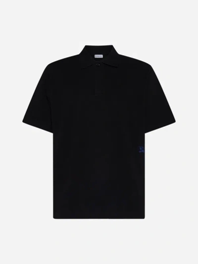 Burberry Ekd Polo. Clothing In Black