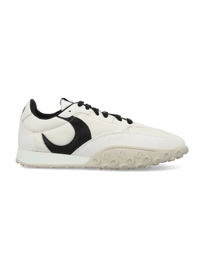 Marine Serre White & Black Ms Rise Sneakers