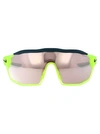 Nike Unisex Show X Rush Field Tint Sunglasses In 702 Green