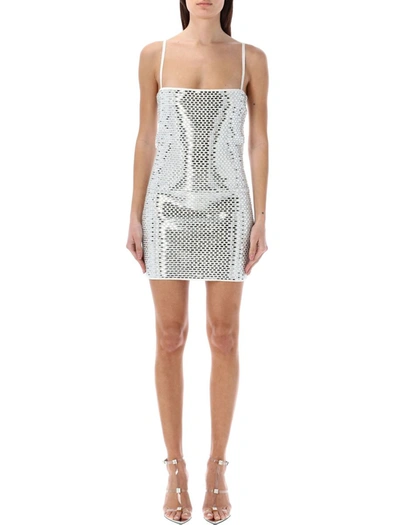 Retroféte Avanyah Knit Mini Bodycon Dress In White