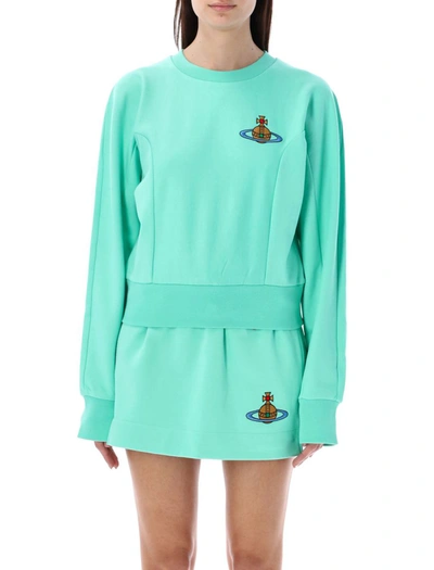 Vivienne Westwood Sweatshirt Cynthia In Green