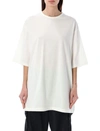Y-3 Logo Over T-shirt In White