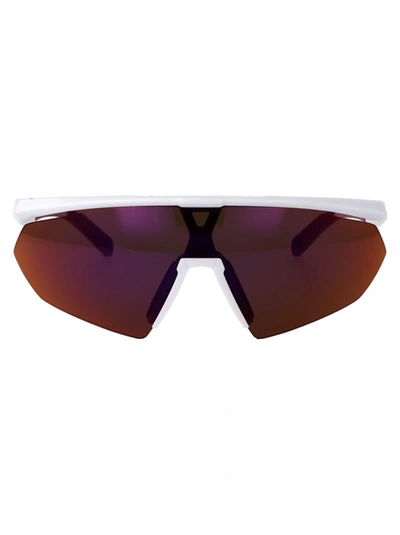 Adidas Originals Sp0015 Sunglasses In 21l Bianco/roviex Specchiato