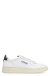 Autry Medalist Low Low-top Leather Sneakers In White