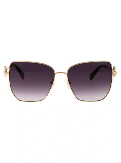 Longchamp Lo169s Sunglasses In 723 Gold