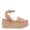 Paloma Barceló Wedge Shoes Paloma Barcelò Woman Color Beige In Beige