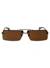 Ferragamo Sf306s Sunglasses In 762 Gold Bronze