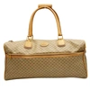GUCCI GUCCI BEIGE CANVAS TRAVEL BAG (PRE-OWNED)