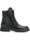 Moncler Viviane Leather Ankle Boots