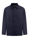 A.p.c. Jacket In Blue