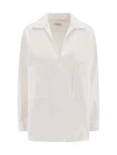 Max Mara Macina Shirt In White