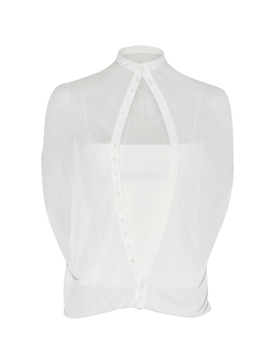 Jacquemus Le Haut Capa In White