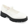 Journee Collection Collection Women's Kamie Wide Width Flat In Multi