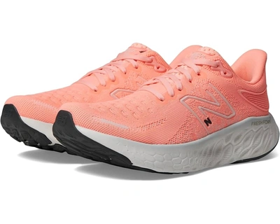 New Balance Women's Fresh Foam X 1080v12 Shoes In Grapefruit/washed Pink/quartz Grey In Pink/grey