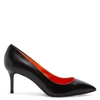 Giuseppe Zanotti Lucrezia Point-toe Leather Pumps In Black