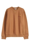 Carhartt American Script Long-sleeve Sweatshirt In Brown