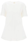 Marni Cocoon Cady Dress In White