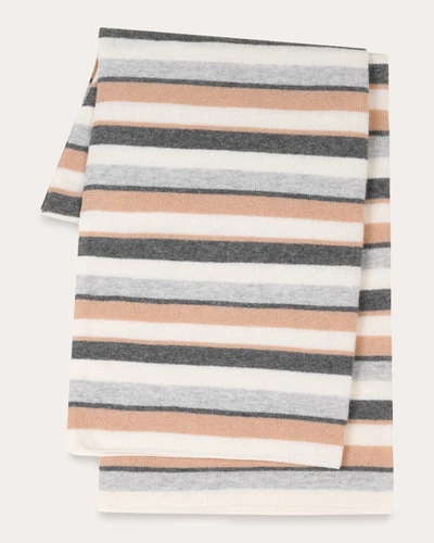 Loop Cashmere Women's Lofty Blanket Scarf In Stripe