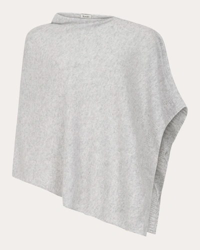 Loop Cashmere Women's Cashmere Poncho In Grey