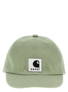 SACAI SACAI X CARHARTT WIP CAP HATS GREEN