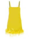 PINKO TREBBIANO DRESSES YELLOW