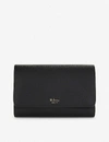 MULBERRY MULBERRY WOMEN'S BLACK FRENCH MEDIUM GRAINED LEATHER CONTINENTAL WALLET,80357186