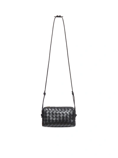Bottega Veneta Women Loop Shoulder Bag In Black