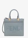 FENDI FENDI WOMAN SUNSHINE SMALL WOMAN BLUE HANDBAGS