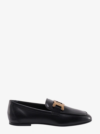 TOD'S TOD'S WOMAN LOAFER WOMAN BLACK LOAFERS