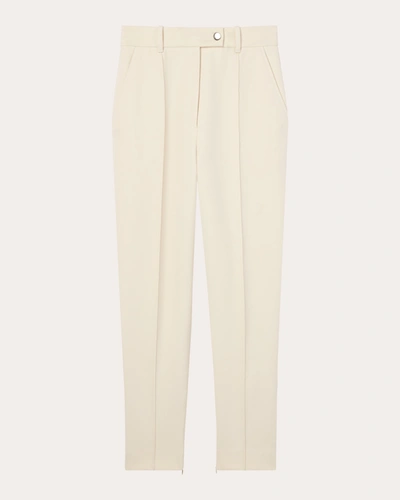 St John Women's Stretch Crepe Suiting Pants In White